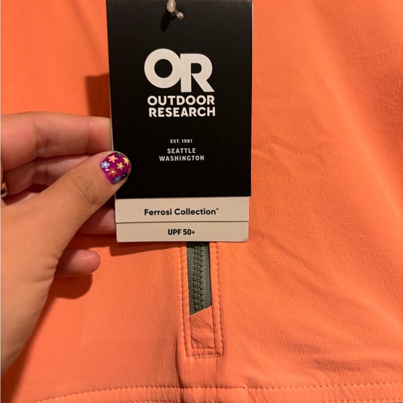 NWT Outdoor Research Women's Ferrosi Anorak Jacket Size Large - Picture 4 of 7